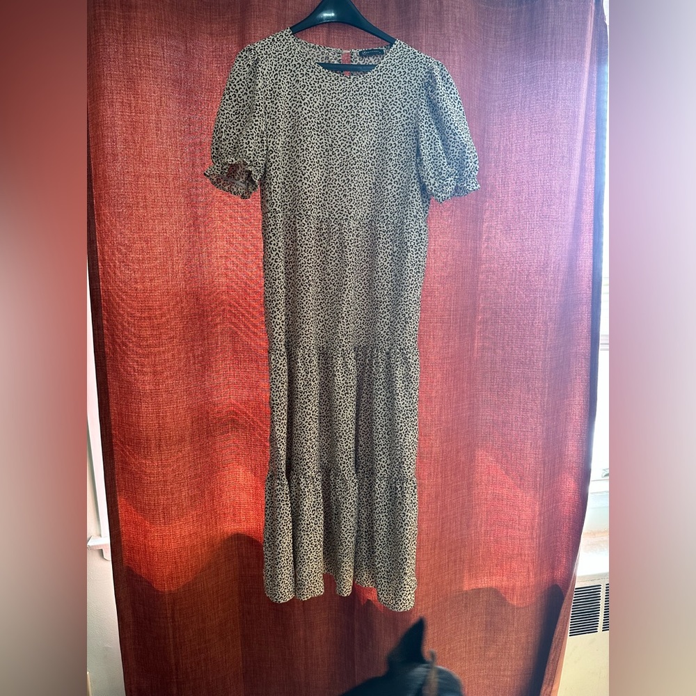 Cheetah Print maxi dress